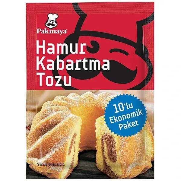 Pakmaya 10'lu Hamur Kabartma Tozu