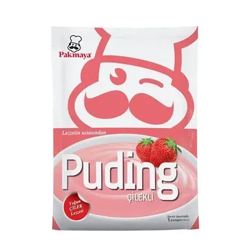 Pakmaya Çilekli Puding 125 gr