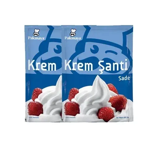 Pakmaya Sade Krem Şanti 2'li 75 gr