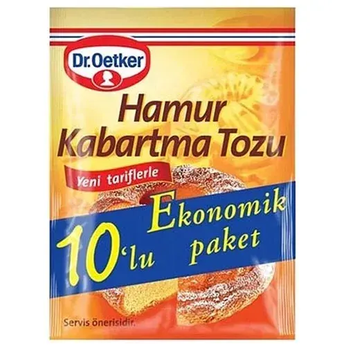 Dr. Oetker Hamur Kabartma Tozu 10'lu