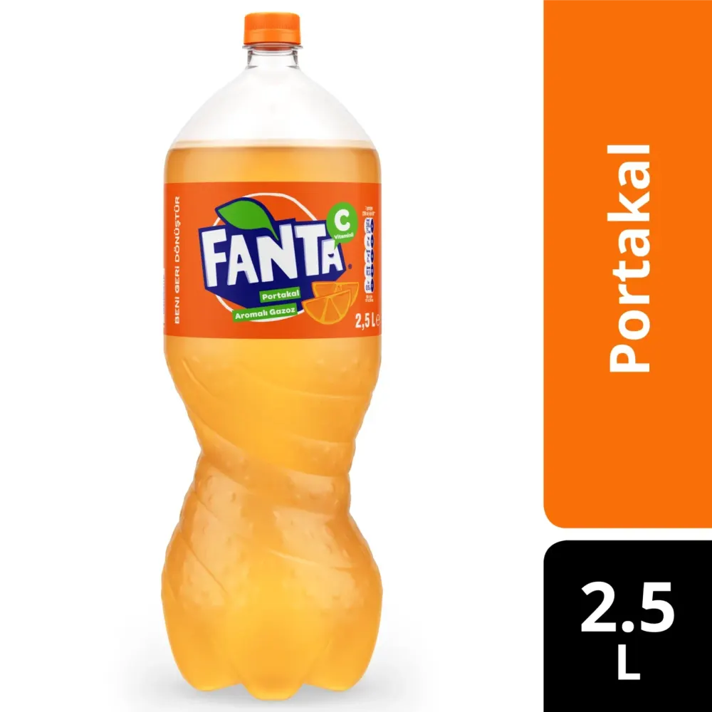 Fanta 2,5 lt Portakal