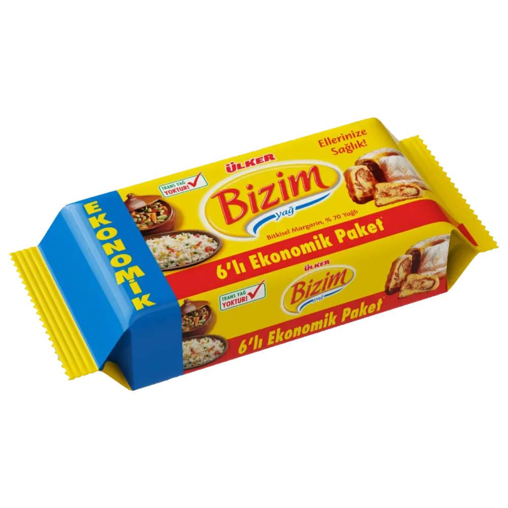 Ülker Bizim Paket MAR.(6'LI Eko.Pak.) 250 gr