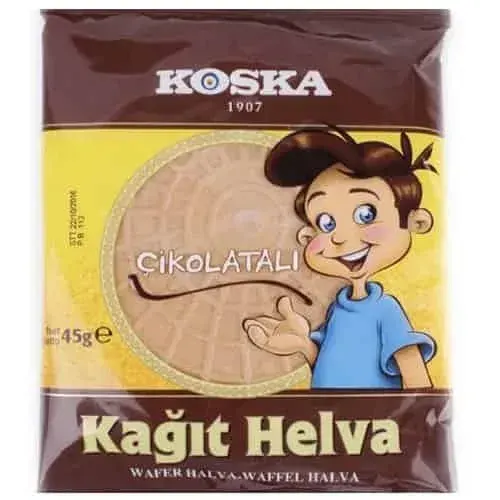 Koska Kağıt Helva 45 gr Çikolatalı