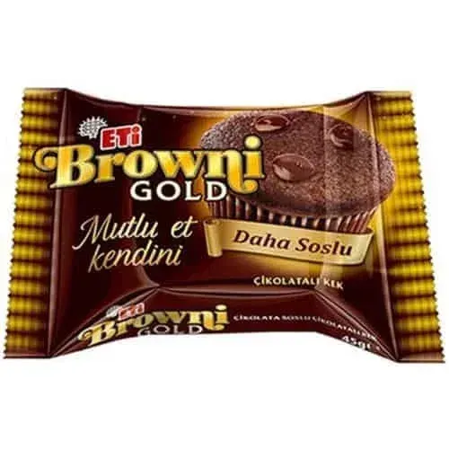 Eti Browni Gold Çikolatalı Kek 45 gr
